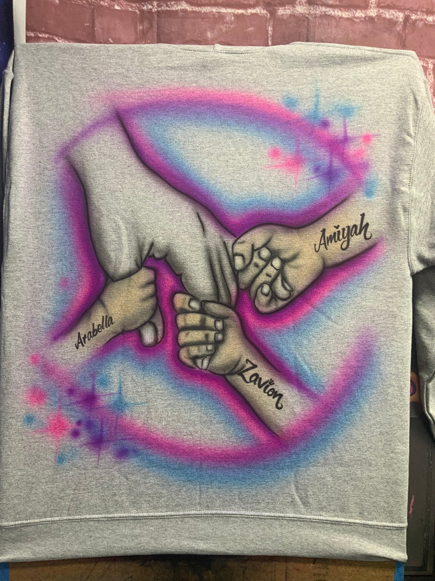 Airbrush Hoodies (Not Guaranteed Live)