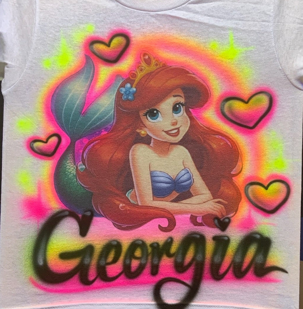 Custom Airbrushed Photo Shirt (Not Guaranteed Live)