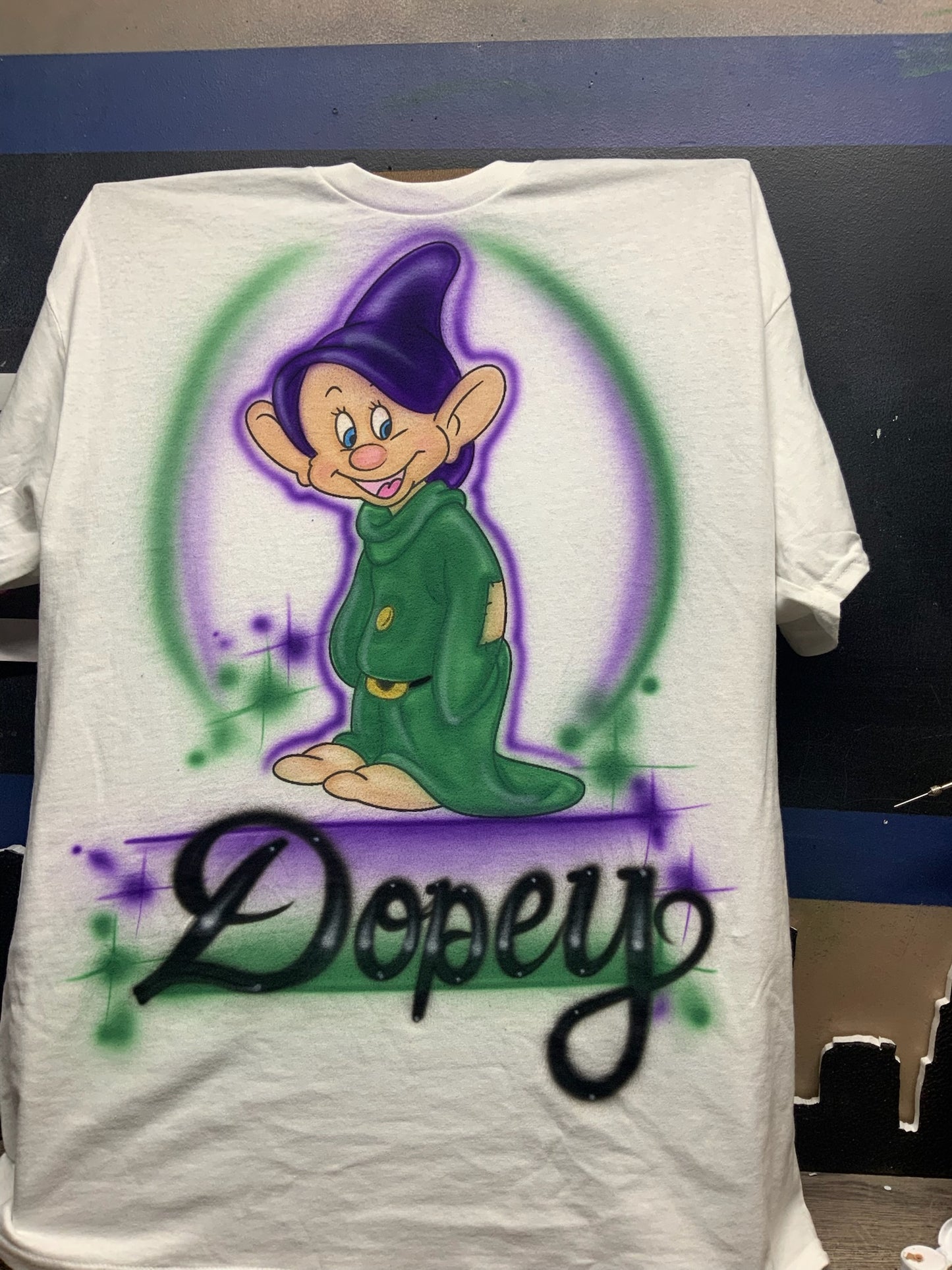 Custom Airbrushed Photo Shirt (Not Guaranteed Live)