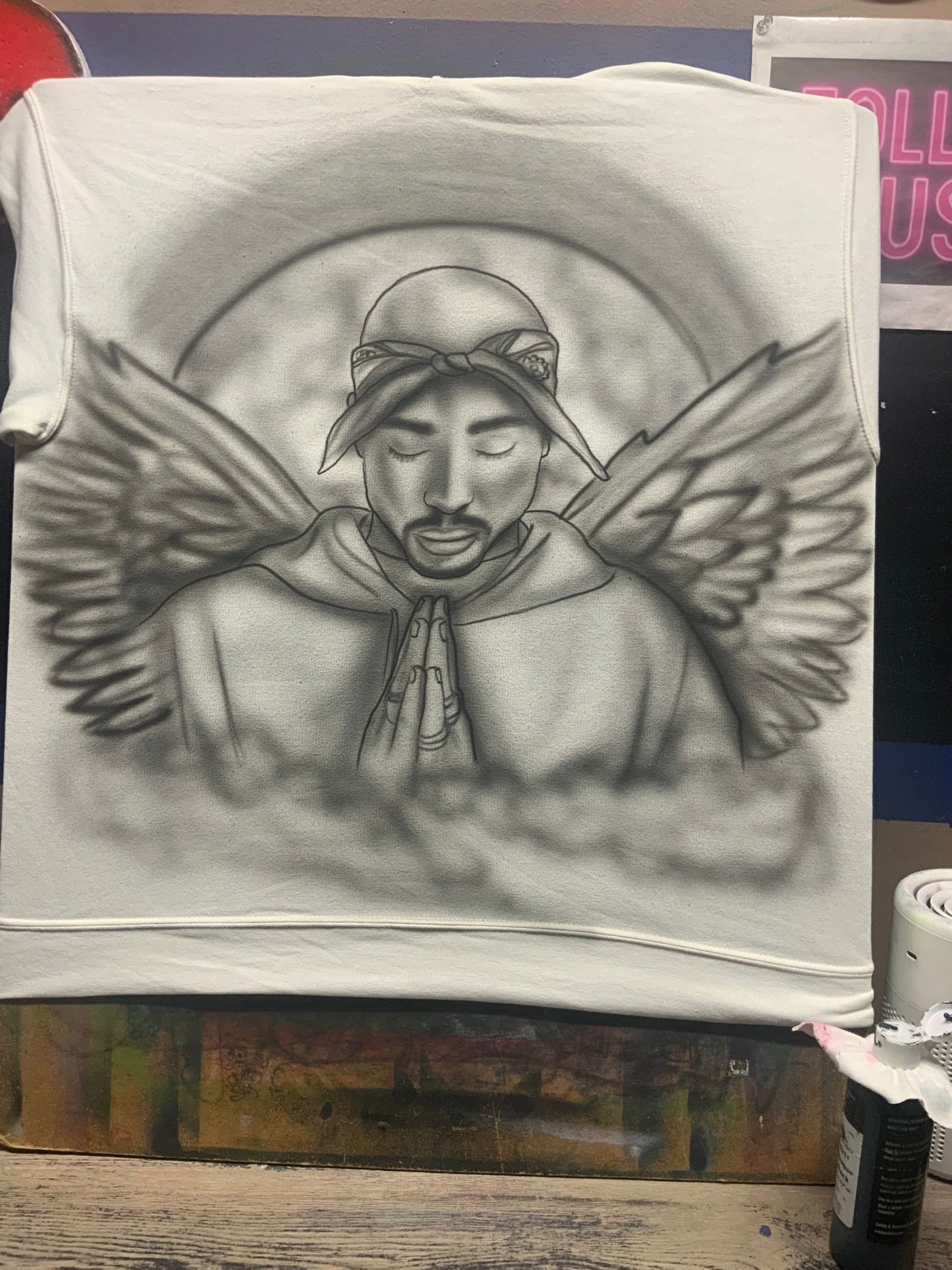 Airbrush Hoodies (Not Guaranteed Live)