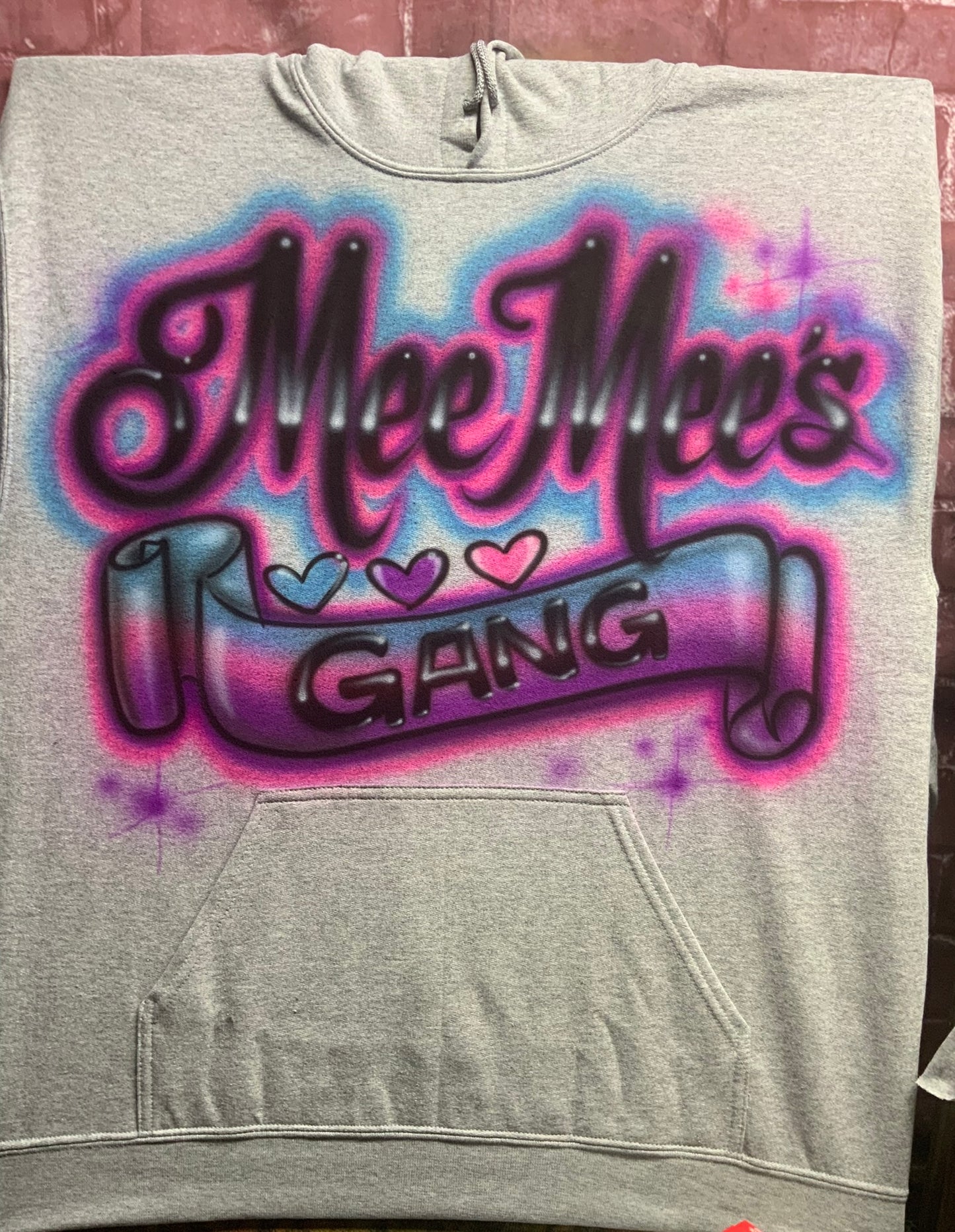 Airbrush Hoodies (Not Guaranteed Live)