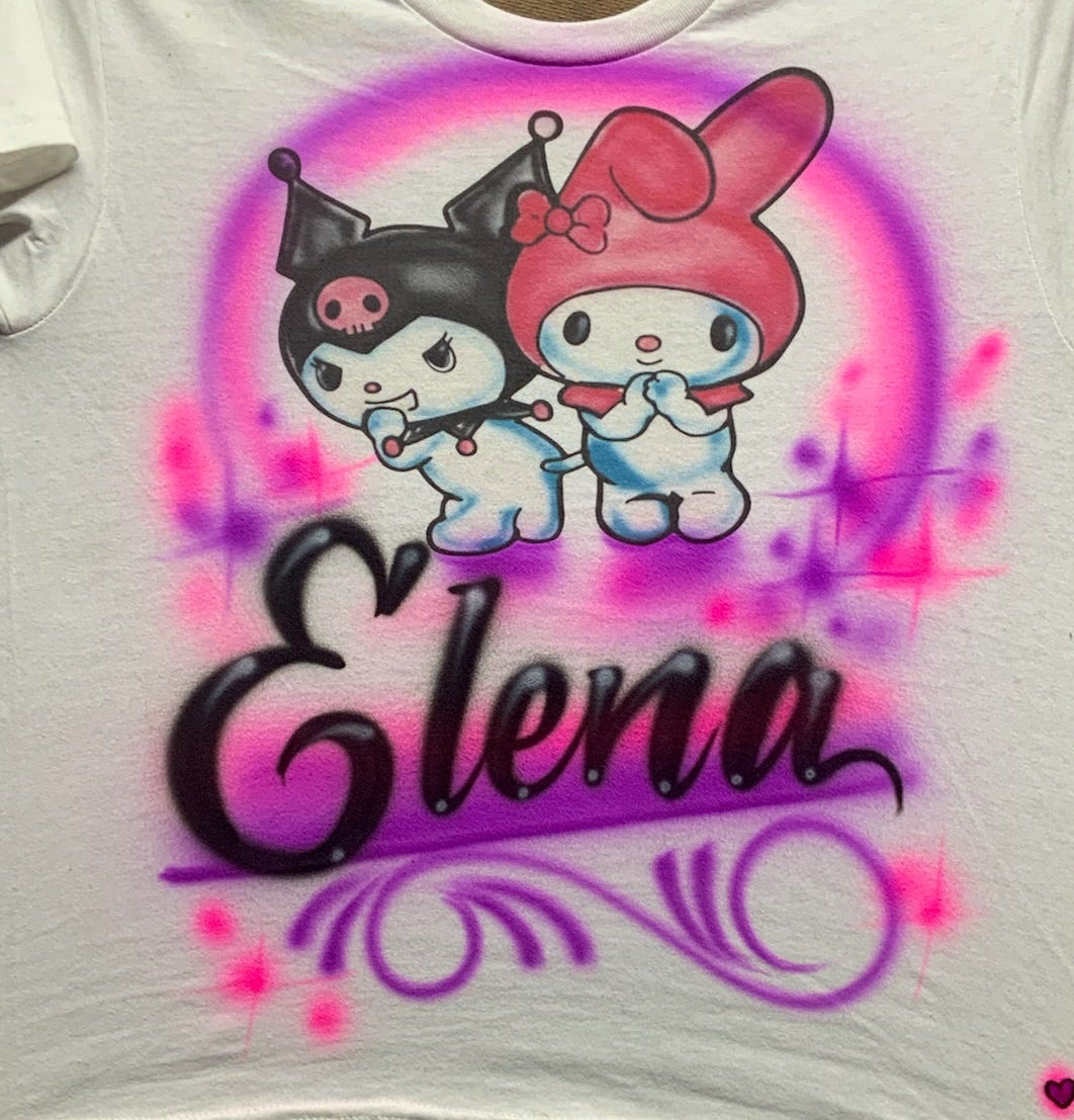 Custom Airbrushed Photo Shirt (Not Guaranteed Live)
