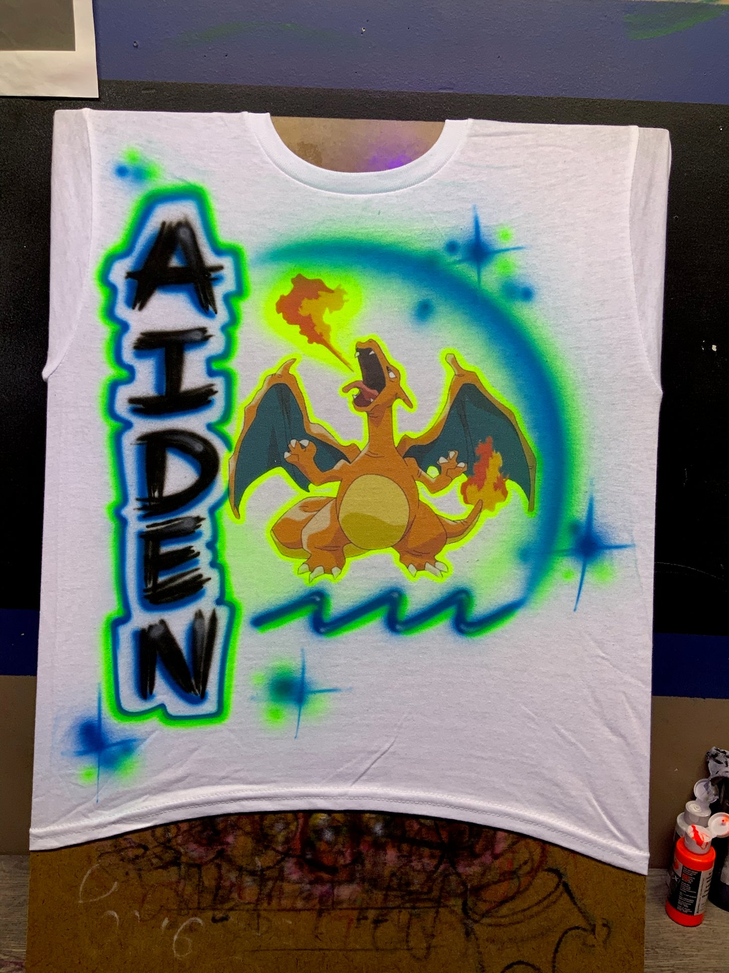 Custom Airbrushed Photo Shirt (Not Guaranteed Live)