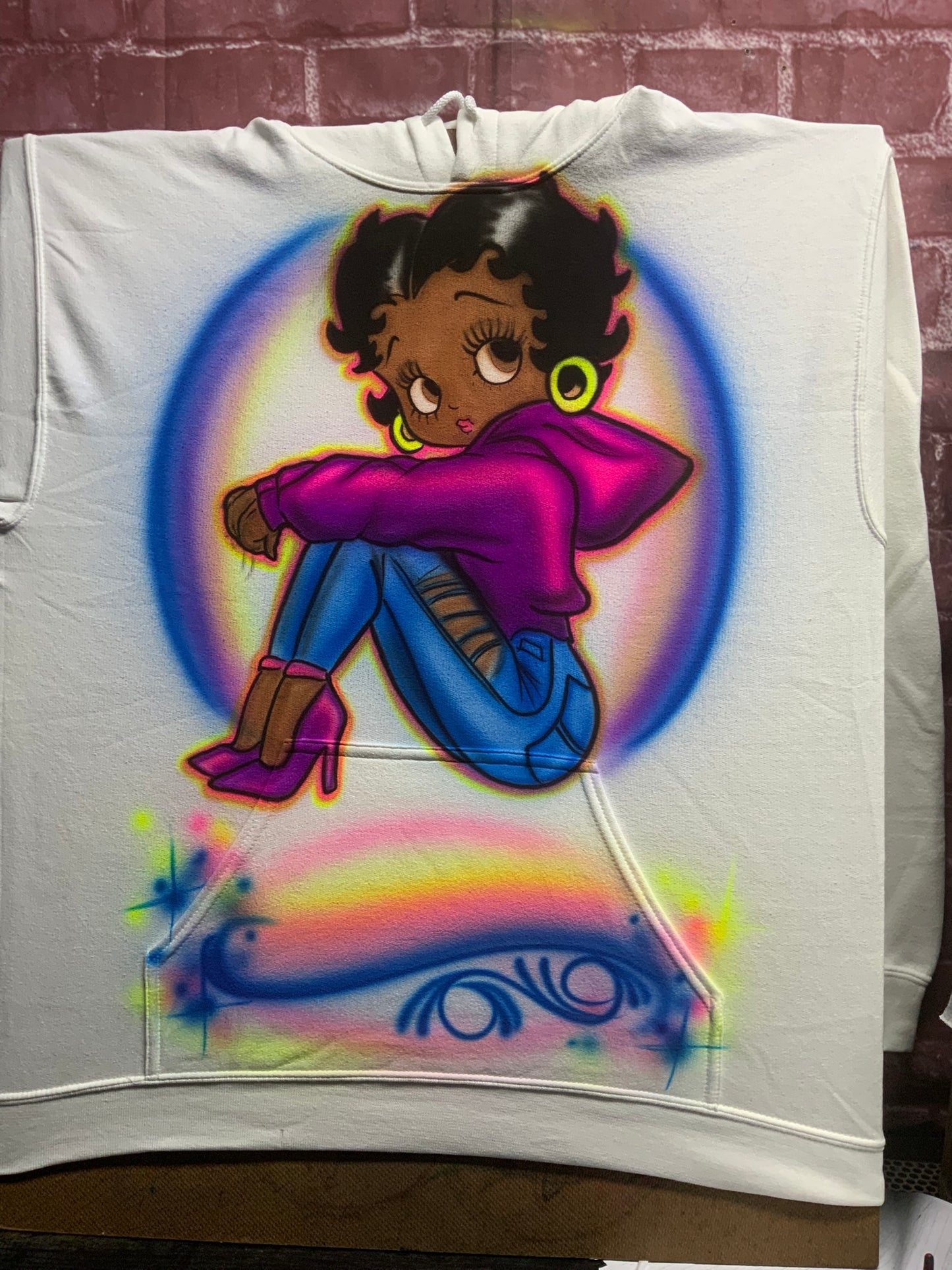 Airbrush Hoodies (Not Guaranteed Live)