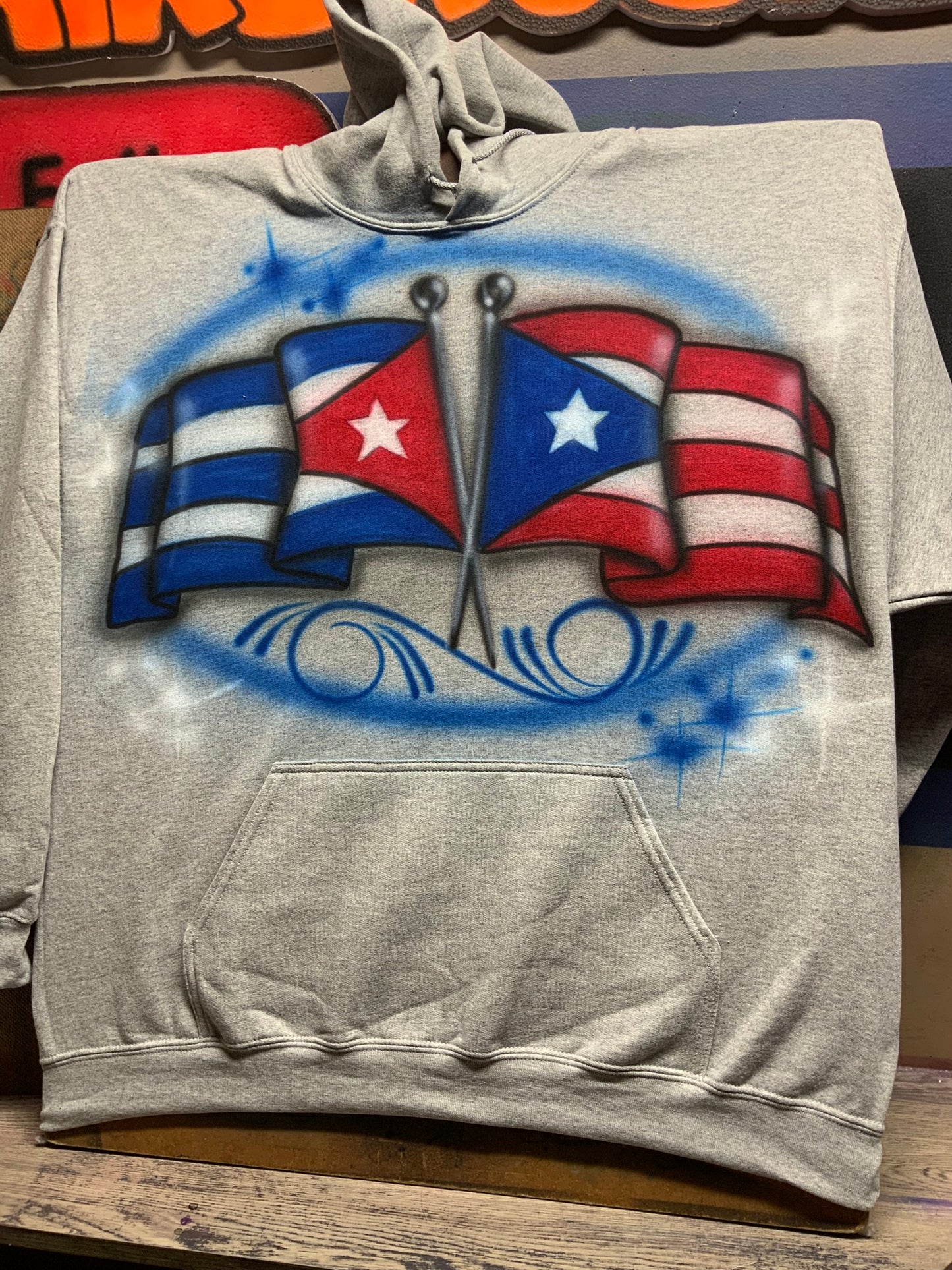 Airbrush Hoodies (Not Guaranteed Live)