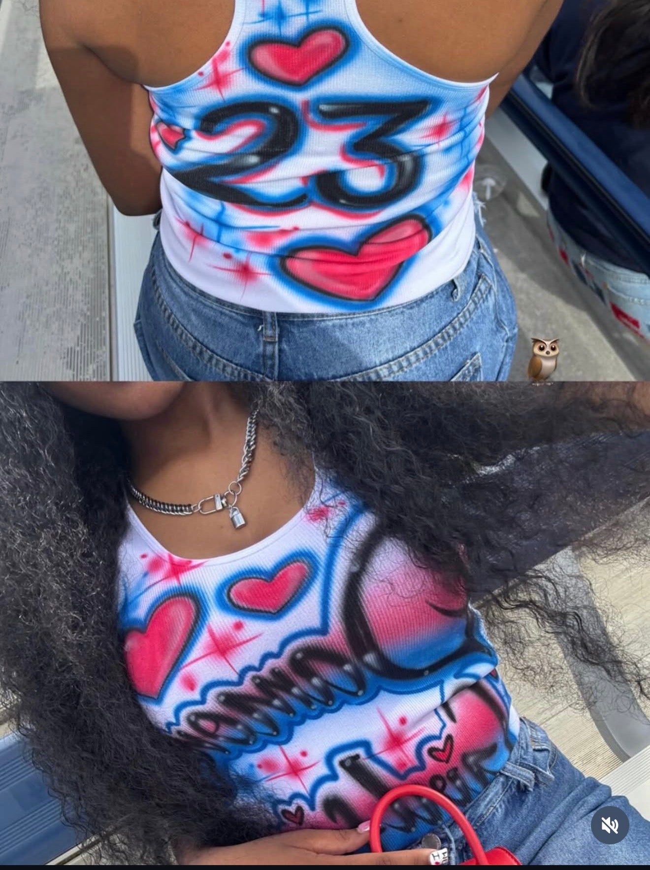 AIRBRUSH TANK TOPS (Not Guaranteed Live)