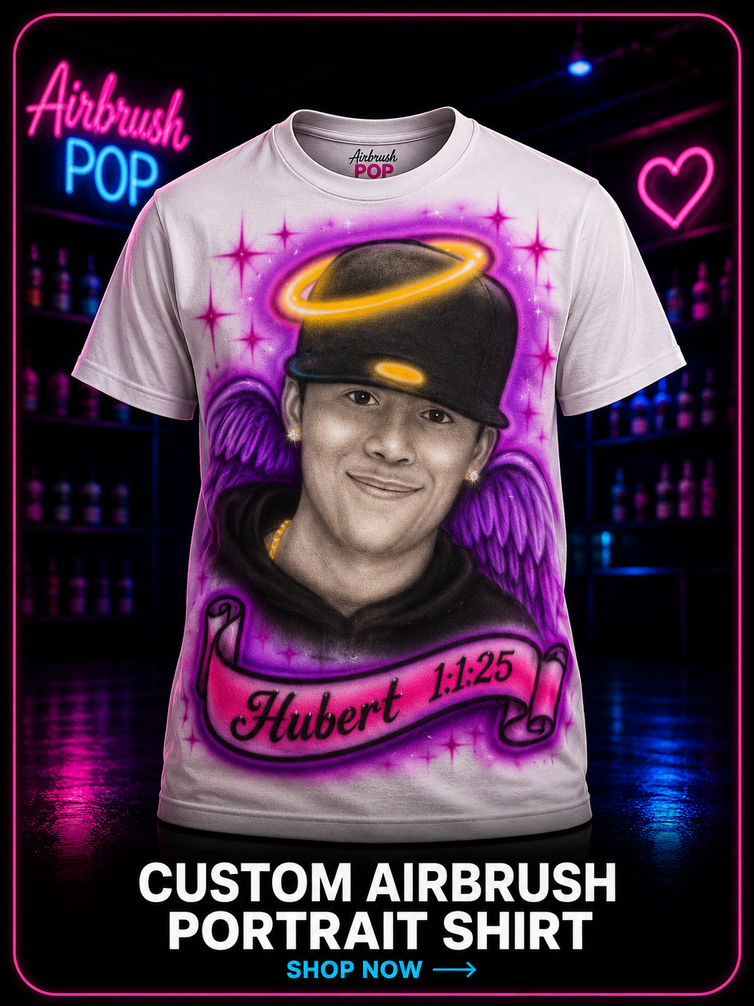 Portrait Shirt (Not Guaranteed Live)