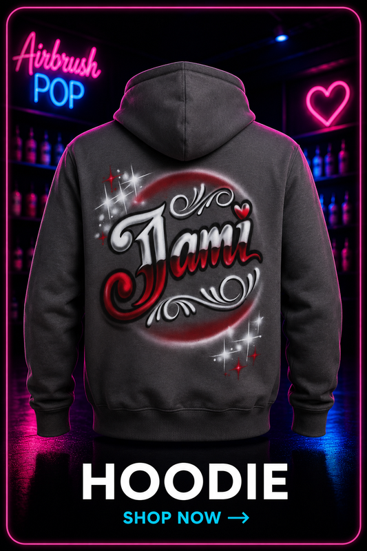 Airbrush Hoodies (Not Guaranteed Live)