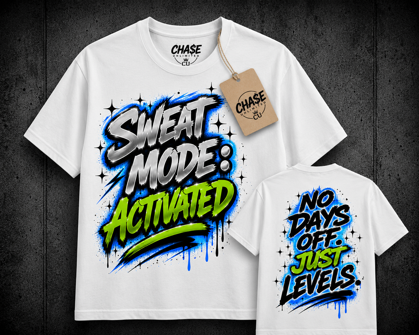 Chase Unlimited gamer tee design 6
