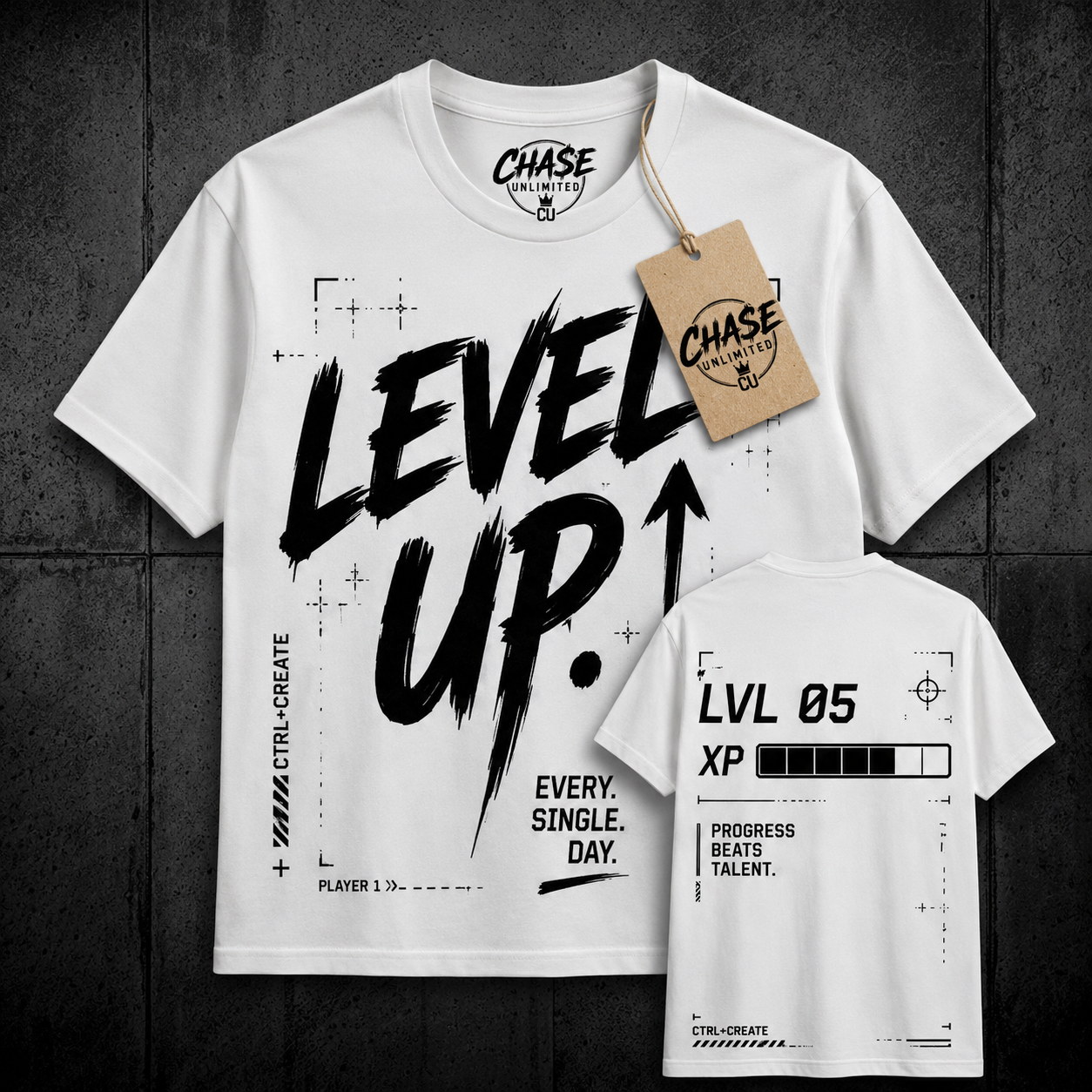Chase Unlimited bundle - Level Up tee